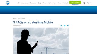 3 FAQs on stratustime Mobile - nettime solutions