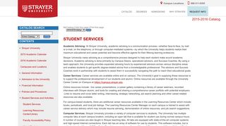 Strayer University - Student Services