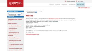 Strayer University - Website
