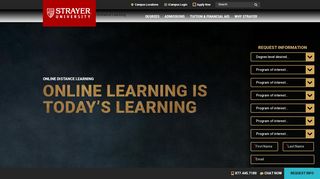 Online Distance Learning | Strayer University