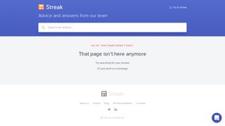 Streak keeps asking me to login | Streak Support