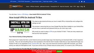 How To Install VPN On Android Box In 2 Minutes Or Less - TroyPoint