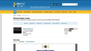 StreamHoster Review 2019. streamhoster.com host United States?