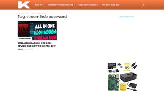 Tag: stream hub password | Kodi Vlog