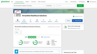 Streamline Healthcare Solutions Reviews | Glassdoor