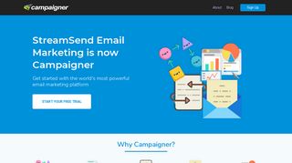 StreamSend Email Marketing | Now Campainger - Campaigner
