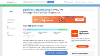 Access pipefire.streetlinks.com. StreetLinks Management Services ...
