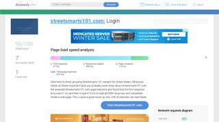 Access streetsmarts101.com. Login