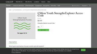 Clifton Youth StrengthsExplorer Access Code - CliftonStrengths
