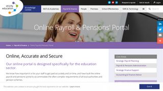 Online Payroll & Pensions Portal | School ... - Strictly Education