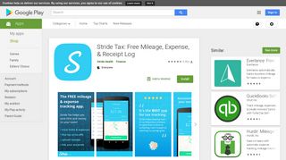 Stride Tax: Free Mileage, Expense, & Receipt Log - Apps on Google ...