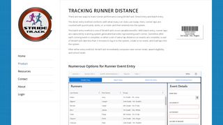 Tracking Distance – StrideTrack