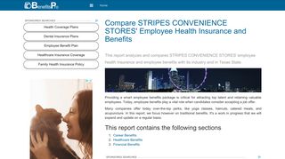Compare STRIPES CONVENIENCE STORES' Employee Health ...