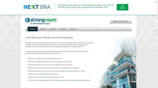 Invoice Processing | Strongroom Solutions