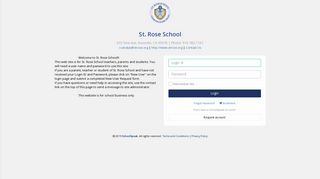 Login | St. Rose School
