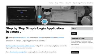 Step by Step Simple Login Application in Struts 2 – Jitendra Zaa's Blog