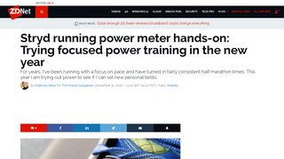 Stryd running power meter hands-on: Trying focused power training in ...