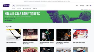 Buy sports, concert and theater tickets on StubHub!