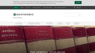 The General Stud Book - Weatherbys services to the British ...