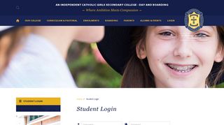 Student Login - St Patrick's College Townsville