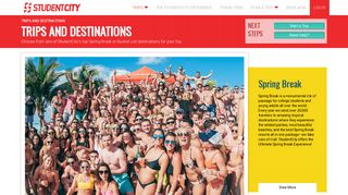 Trips and Destinations | StudentCity