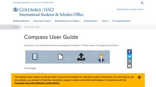 Compass User Guide | ISSO