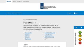 Apply for student finance - DUO
