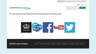Student Finance England - Student Loans Company