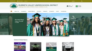 Front Row Student Dashboard - Murrieta Valley Unified School District