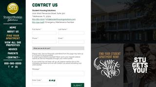 Contact - Student Housing Solutions