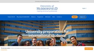 University of Huddersfield International Study Centre | Study in English