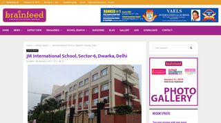 JM International School, Sector-6, Dwarka, Delhi | School Search