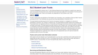 SLC Student Loan Trusts - Navient