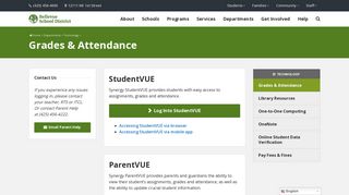 Grades & Attendance – Bellevue School District