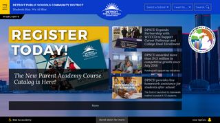 Detroit Public Schools Community District / Homepage