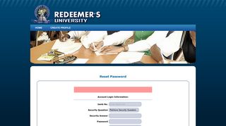Student Portal - Redeemer's University