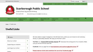 Useful Links - Scarborough Public School