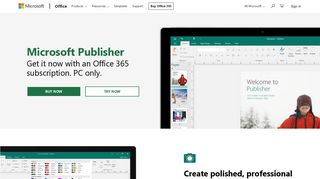 Desktop Publishing Software | Download MS Publisher - Microsoft Office
