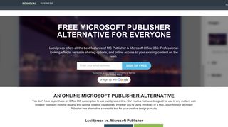 Microsoft Publisher Online Alternative [Free for Everyone] - Lucidpress