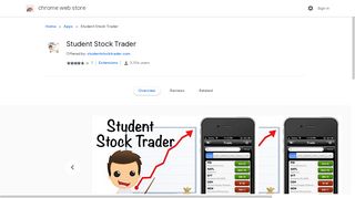 Student Stock Trader - Google Chrome