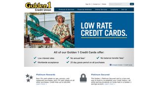 Golden 1 Credit Union | Credit Cards