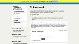My Studentpad - Find student accommodation in Surrey