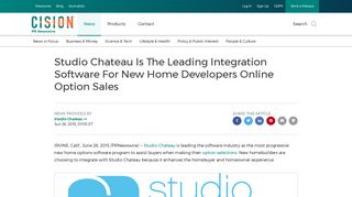Studio Chateau Is The Leading Integration Software For New Home ...