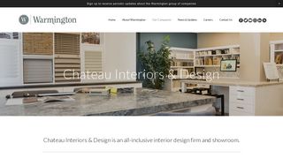 Chateau Interiors & Design — The Warmington group of companies