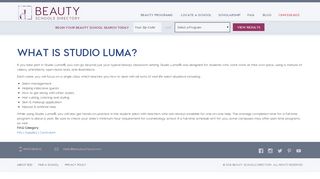 What is Studio Luma? | Beauty Schools Directory