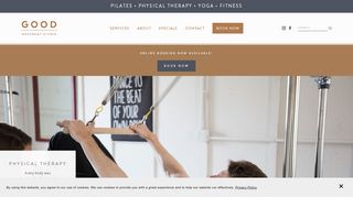 Good Movement Studio - Pilates, Physical Therapy, Yoga and Fitness ...