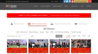 Fitness Classes Online | Studio SWEAT onDemand®