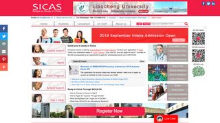 SICAS: Study in China | Study in China Admission System | China ...