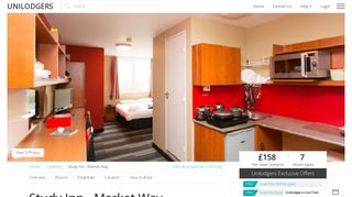 Study Inn Market Way, Coventry Student Accommodation | Unilodgers