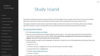 Student Technology - Study Island - Google Sites